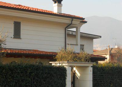 Ringhiera con profili orizzontali