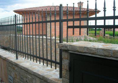 Ringhiera corsello pedonale