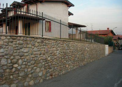 Ringhiera inclinata a misura