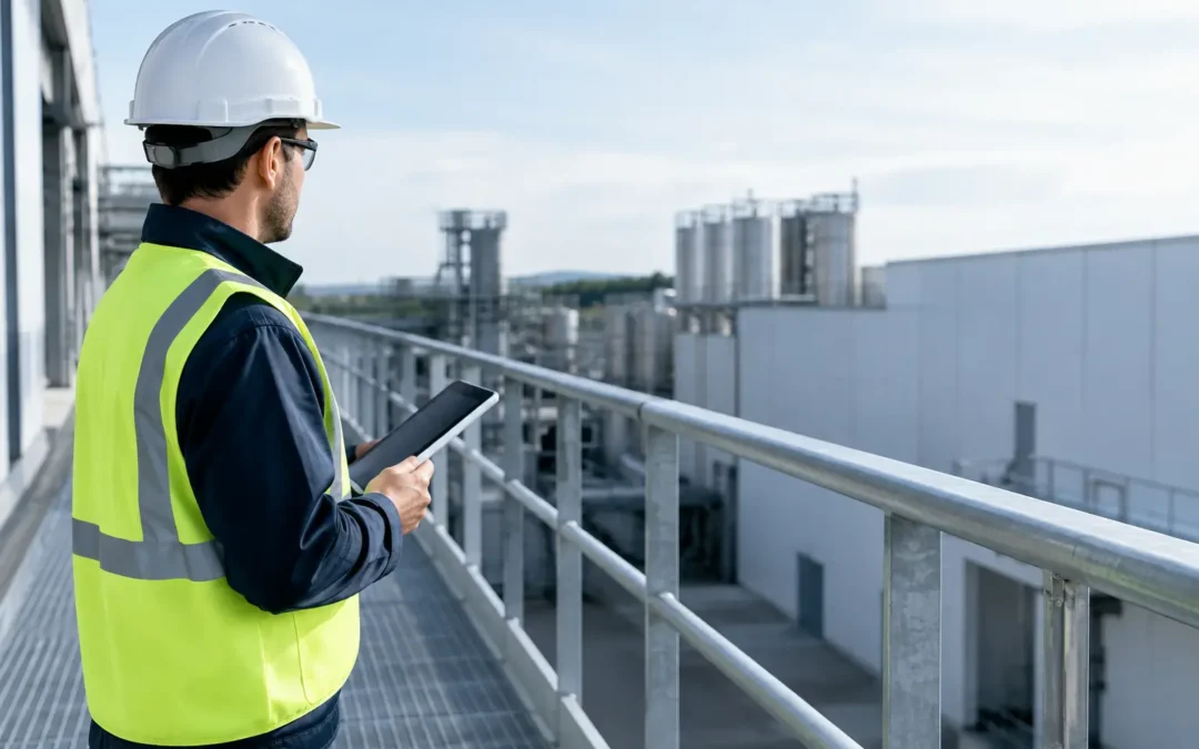 Quali norme regolano i parapetti industriali?