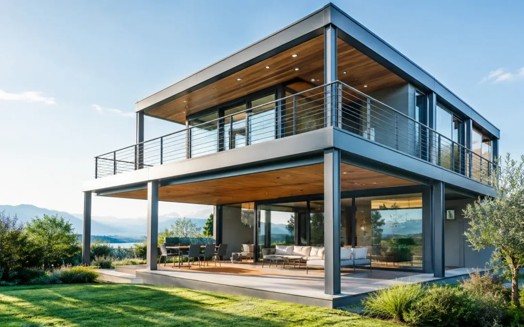 Ville moderne in acciaio: tempi, design e sicurezza